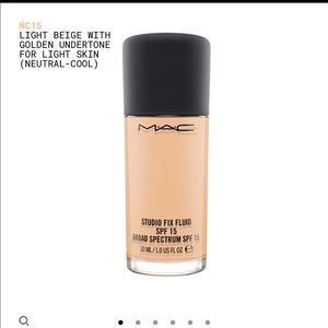 MAC Studio Fix Fluid SPF 15